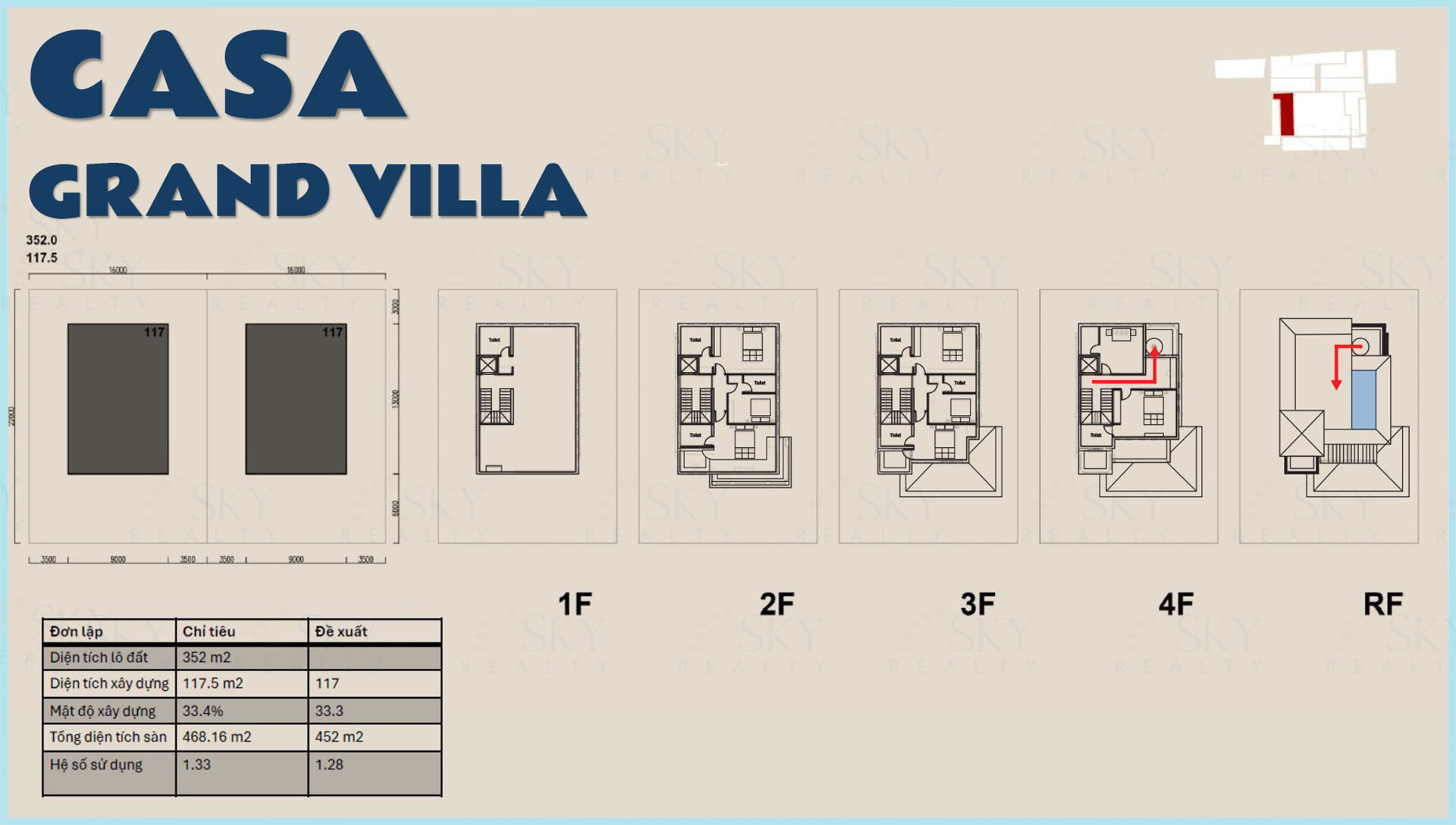 Layout MB CASA Grand Villa - Blanca City